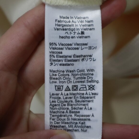 J. Crew Belted Twill Trouser Women 0 Cream Coastal Flowy Professional Career NWT - Picture 5 of 16